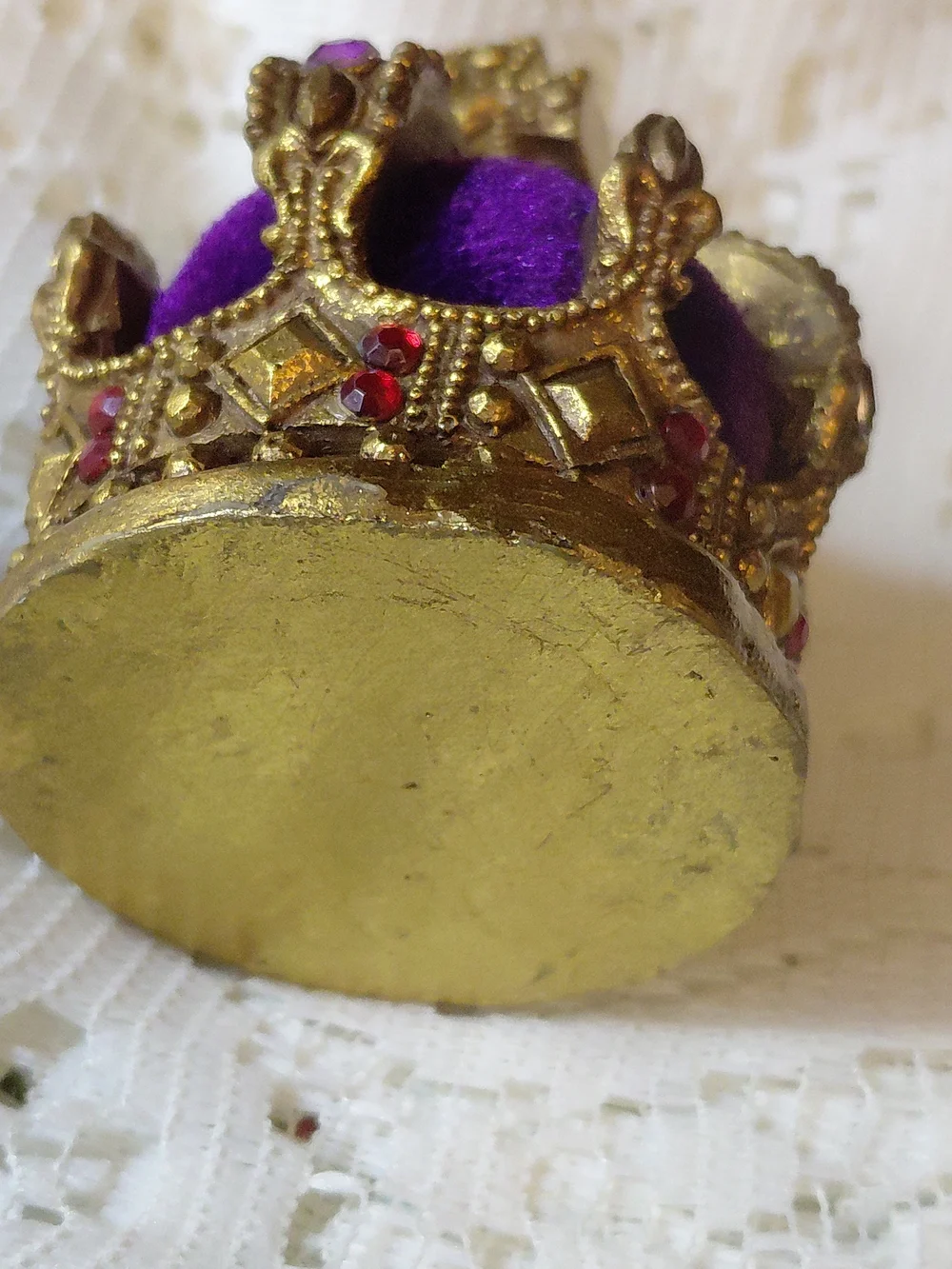 Vintage British Royal Crown from London St.Edward's Christmas Ornament Decor